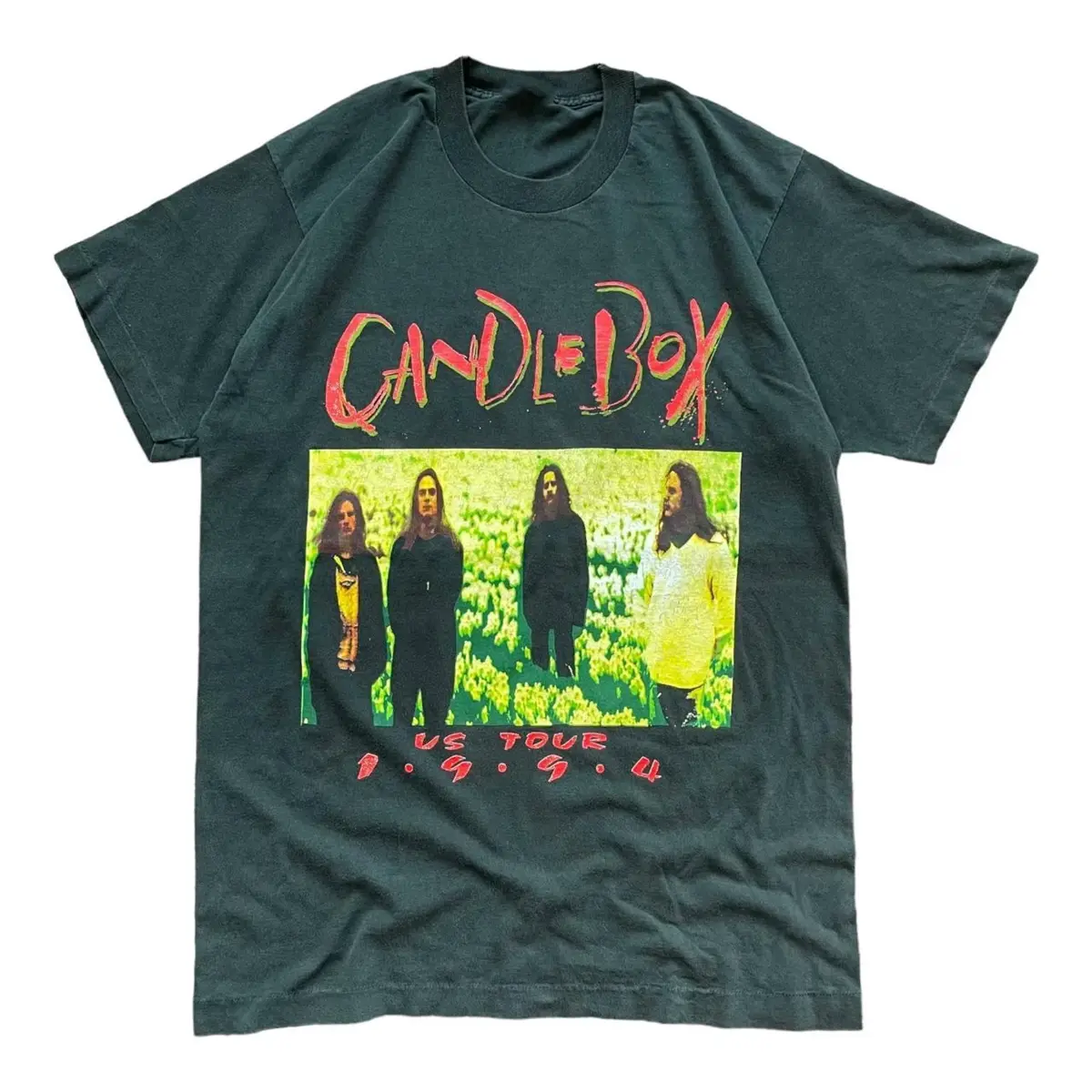 Rare Candlebox Band Tour 1994 Collection T-Shirt, Gift for Fans Cotton Unisex Men's T-Shirt