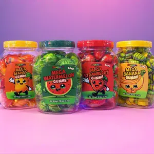 Smackeez jelleez candy snacks in watermelon, unicorn or earth raspberry flavors!