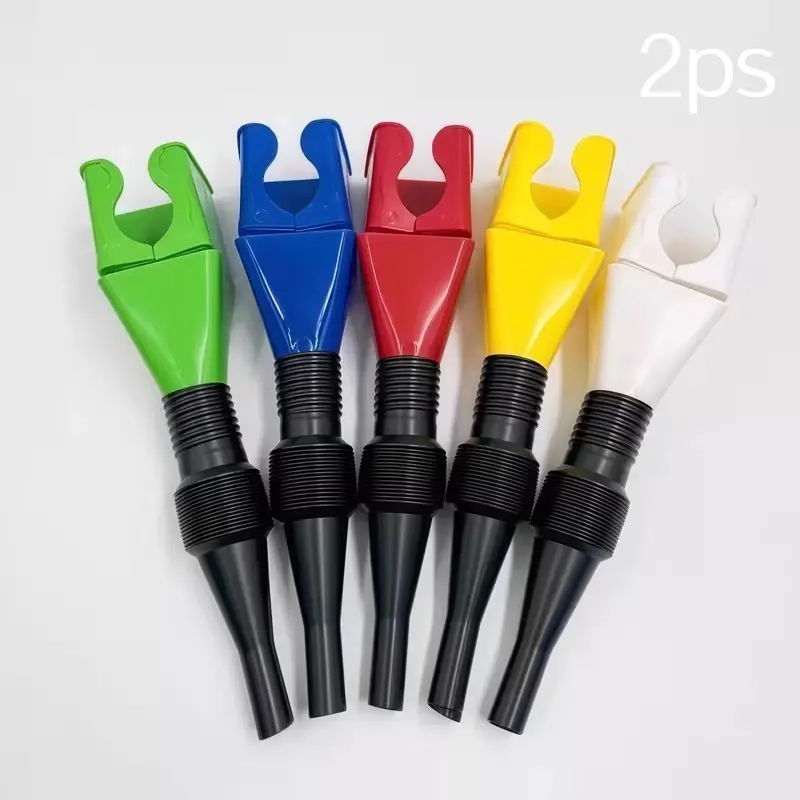 Oil Pouring Funnel, Square Shape Design, Thickened Material, Easy Handling, Ideal for Car Oil Refilling, Secure Clamp Feature, Car Repair Tools, Automotive Repair Tool