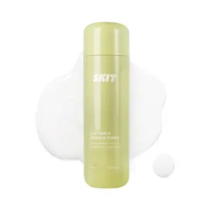 skit beauty GLUTAMILK Essence Toner | Glutathione + Hyaluronic Acid Milky Toner | Deep Hydration & Absorption Booster | For Dehydrated & Dull Skin