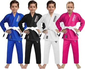 Tarkan Kids BJJ Gi - Lightweight Brazilian Jiu Jitsu Uniform for Boys & Girls - Preshrunk Durable Training Gi.