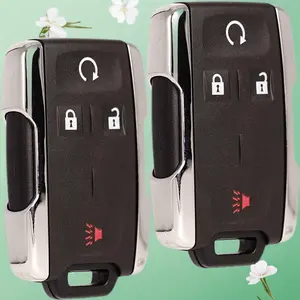 Key Fob Replacement Compatible for Chevy Silverado GMC Sierra 1500 2500 HD 3500 HD 2014-2020 Chevrolet Colorado GMC Canyon 2015-2021 Car Keyless Entry Remote Start Control 2 Sets