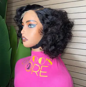 Fashion 4x4 bouncy wig