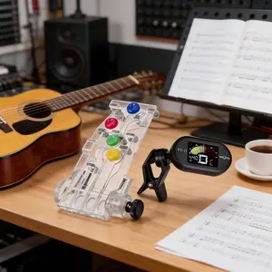 Guitar Chord Trainer for Beginners | Easy Learning Tool for Acoustic Guitar, Quick Chord Practice System, Beginner Guitar Aid