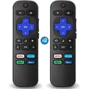 Hisense/Onn Remote Control 2 Count Replacement Remote for TV, Universal Fit for RCA, Insignia, Sanyo, RokuSeries, Hitachi,  & Element