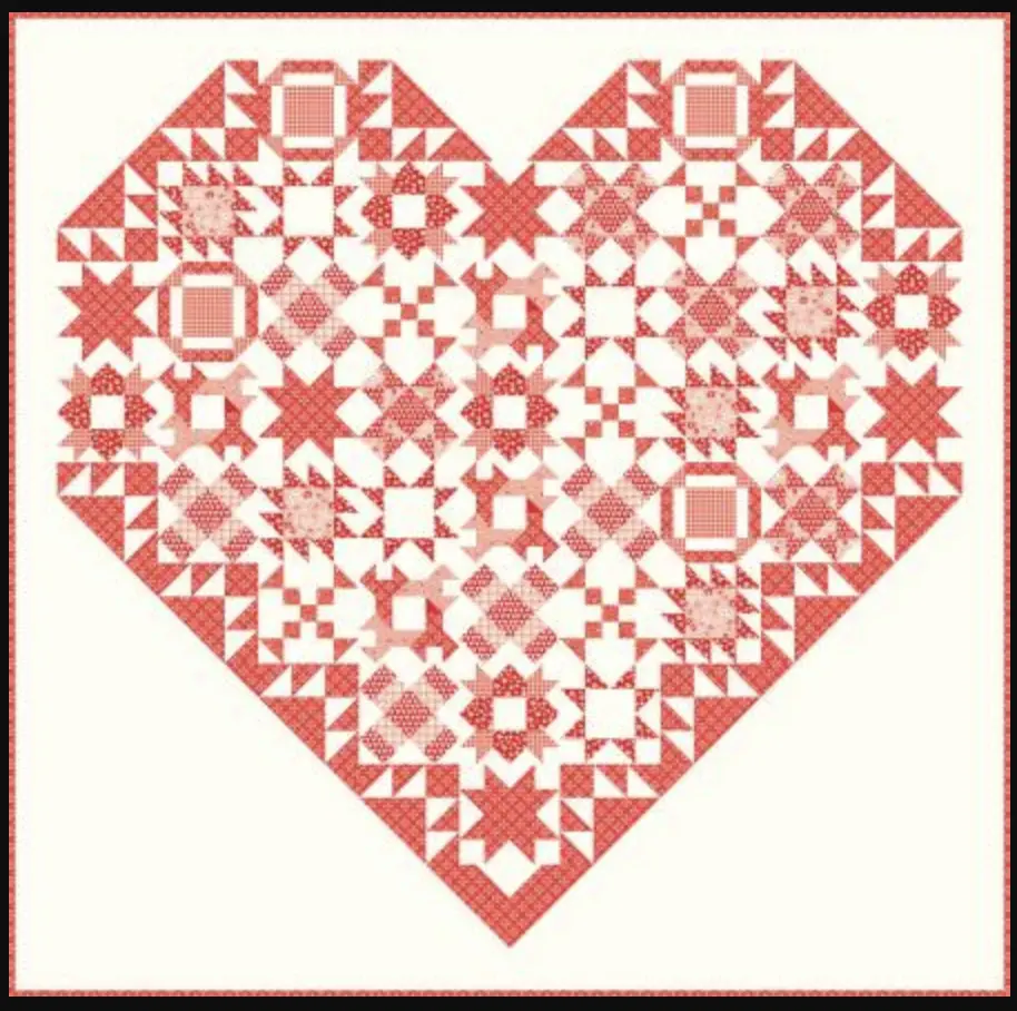 You & Me Endless Love Quilt Kit