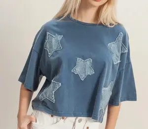Vintage Star Patch Top