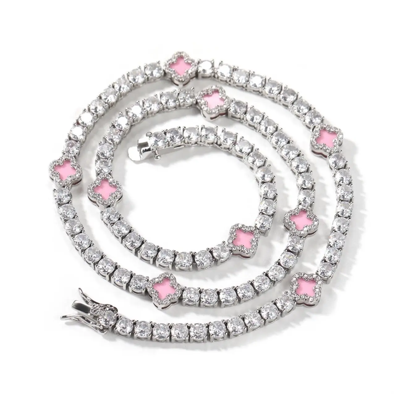 Allure Pink Necklace - Non-Tarnish Jewelry for Long-Lasting Shine and Color