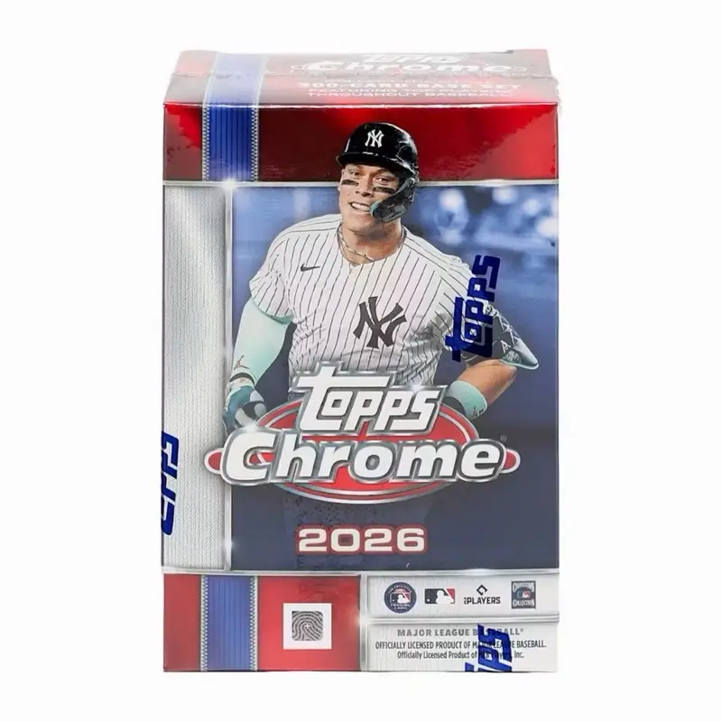 2026 Topps Chrome Baseball Blaster Box Trading Cards