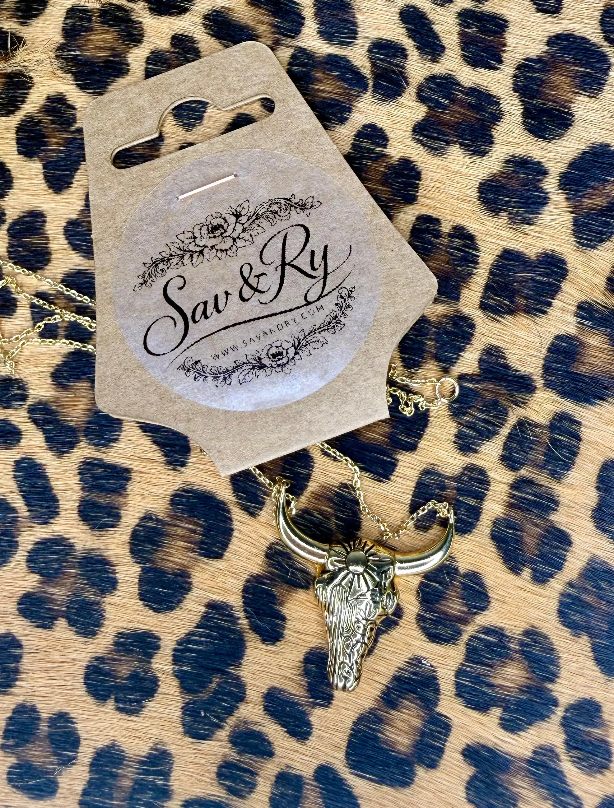 Prickly Bull Necklace