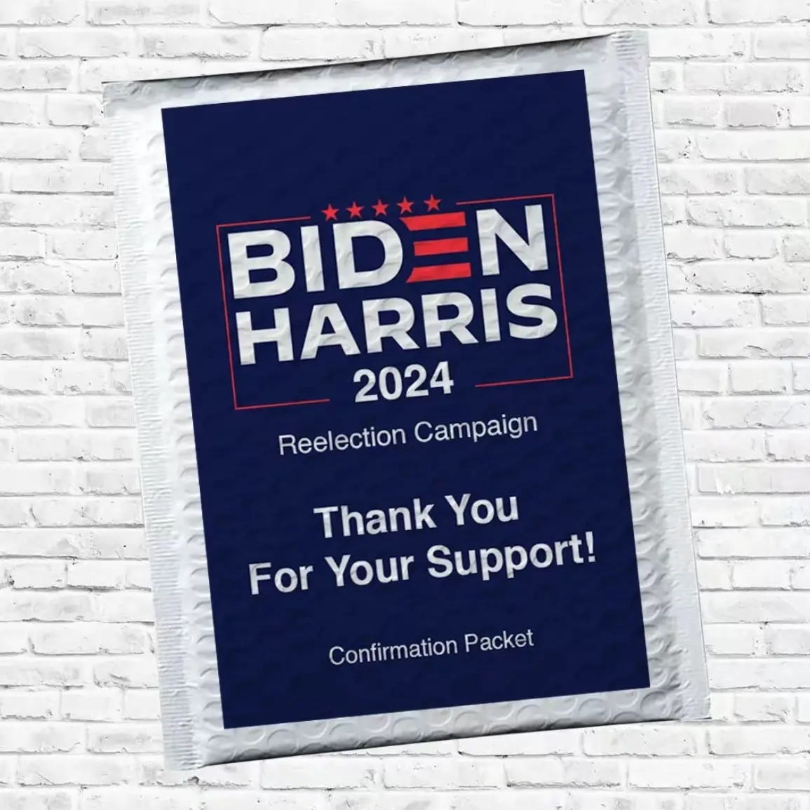 Biden’s  Relection Donation Prank Mailer