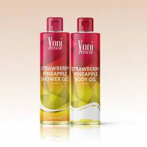 Strawberry Pineapple Twin Pack - Shower Gel + Body Oil Bundle