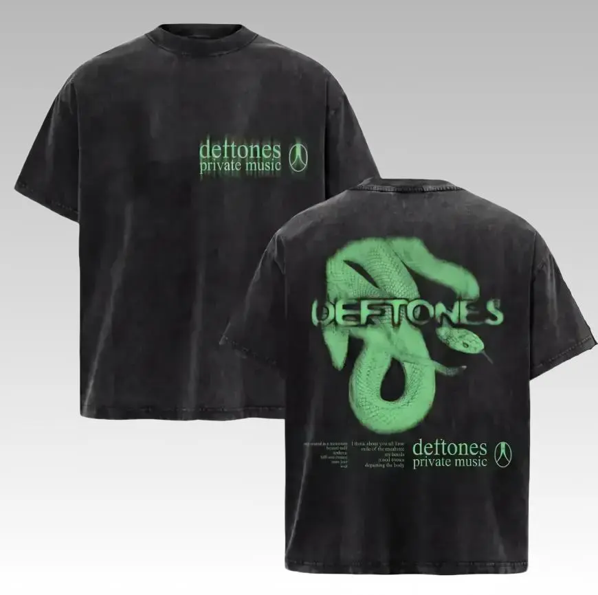 Deftones Band T-Shirt - Dreamy Alternative Metal Graphic Tee, Dark Romantic Y2K Aesthetic Distressed Shoegaze Music Merch, Unisex Menswear Top, Humorous Streetwear Fan Gift for Men & Women. perfect for streetwear enthusiasts.