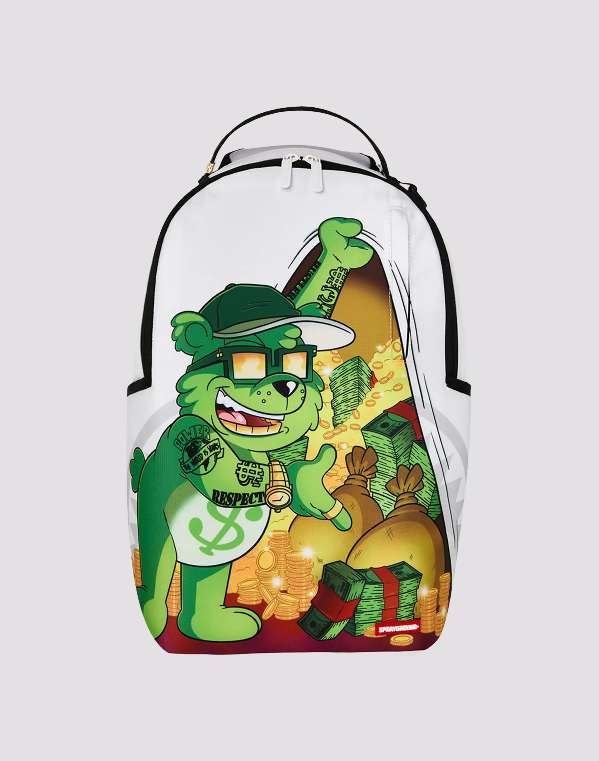 Mens Sprayground Moneybear Stash Backpack Mens Sprayground Moneybear Stash Backpack