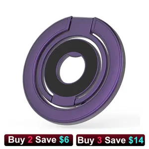 Magnetic Phone Holder,   MagSafe ring Phone Holder，360° Adjustable，Compatible Magnetic Car Mount， Ultra-thin, Strong Magnetic