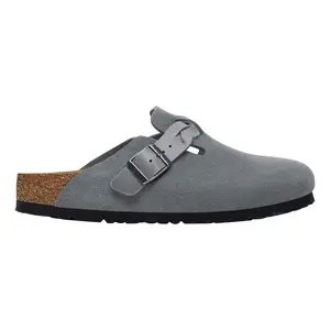 Birkenstock Boston Braided Basalt Gray  1029086 Women's