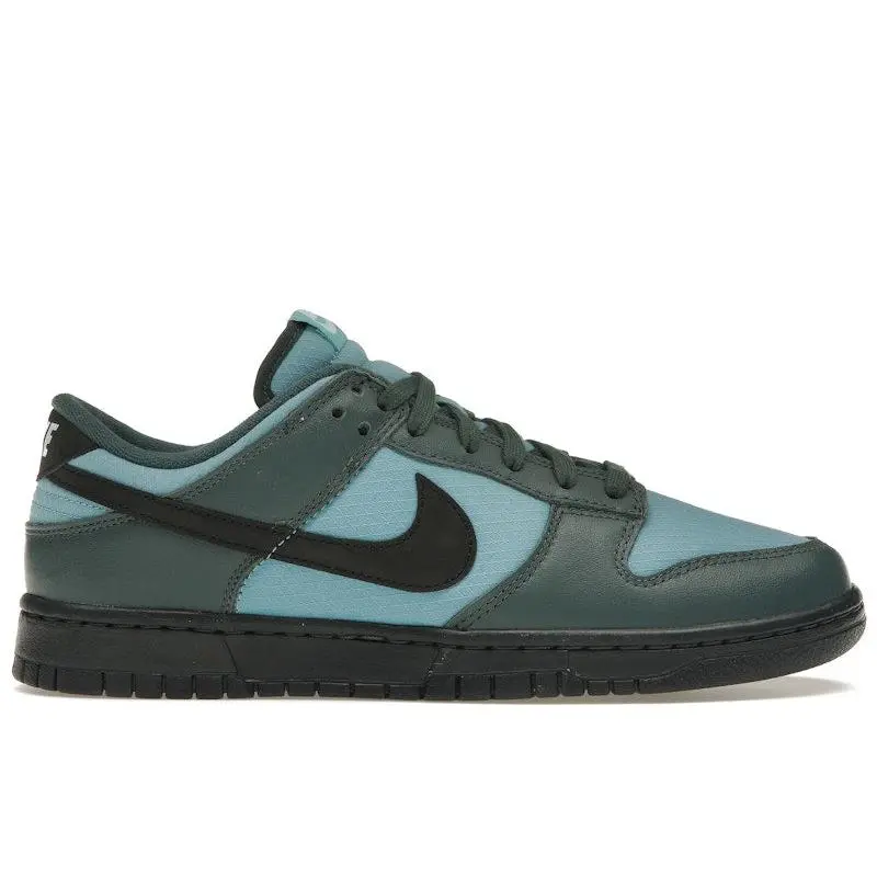 Nike Men's Dunk Low Retro SE Vintage Green Denim Turquoise Anthracite Black, from StockX