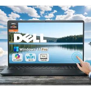 Dell Inspiron 15 3535 Touchscreen Laptop, 15.6" FHD WVA Anti-Glare 60Hz, Ryzen 7 7730U up to 4.5GHz, 16 GB RAM, 512GB/1TB SSD, Windows 11 Pro, USB-C, HDMI, 720p Webcam, for Business Student, Copilot AI