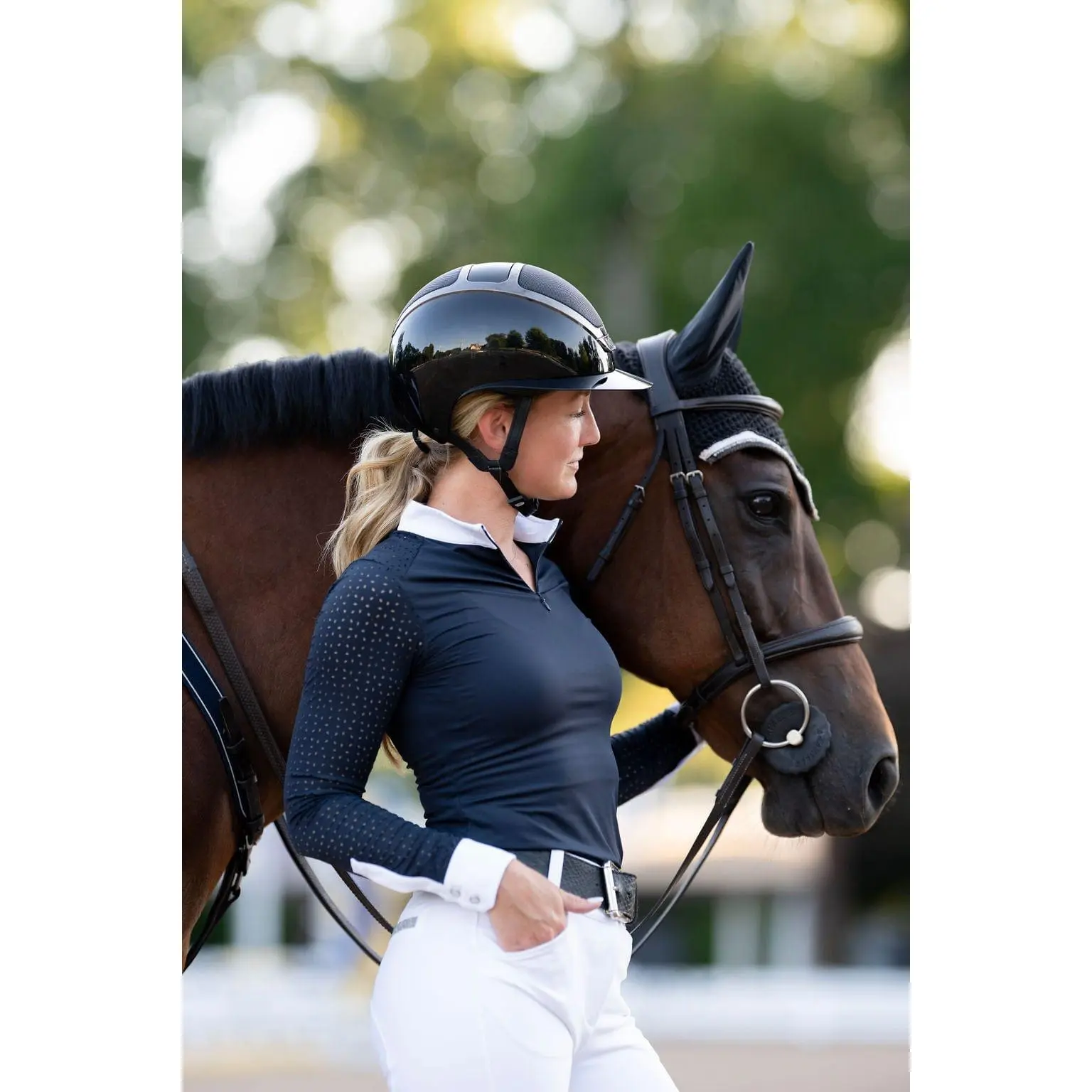 Cassidy Show Shirt | Navy