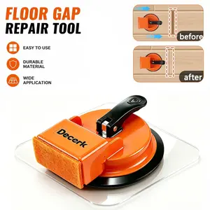 Floor Gap Fixer Tool fathers day gift Suction Cup Gap Puller with 2 Reusable Sticky Pads, Heavy Duty Repair Tool, Laminate Flooring Tools, Vinyl Floor Repair Kit, Gap Tool