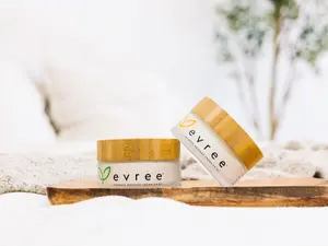 evree Body Massage Cream (3.4oz) - Silky Smooth, Lightweight, Nourishing Moisturizer for Body Care with Subtle Scent