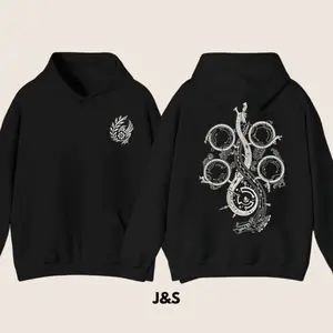 Monster Hunter Wilds Hoodie | Gaming Fan Art Unisex Merch, Video Game shirt, Unisex Gamer Tee Menswear, Gift For Fan Gaming