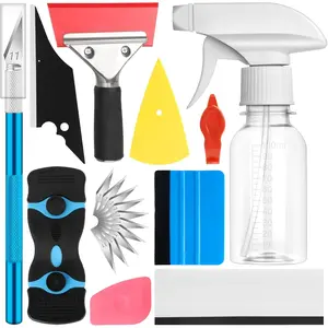 20 count Window Tint Kit, Professional Window Tint Equipment with Accessories, Vinyl Wrap Tool Kit for DIY Projects, Complete Film Package for Beginners,  Wrap Kit for Film Installation