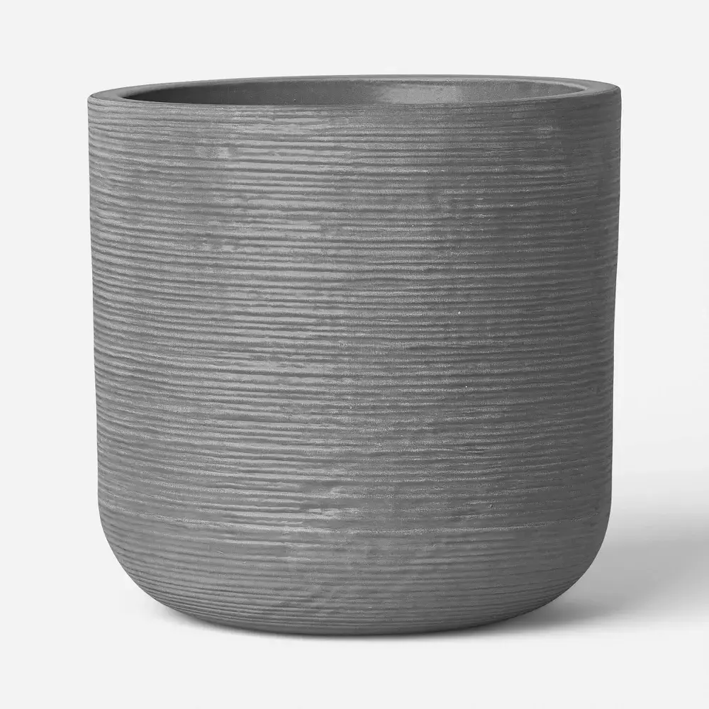 Fluted Outdoor Planter - Threshold Fluted Outdoor Planter - Threshold