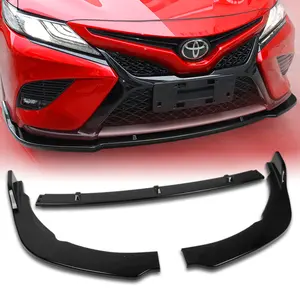 Sport-Style Front Bumper Lip Body Kit Spoiler Compatible with 2018 - 2020 Toyota Camry Bumper