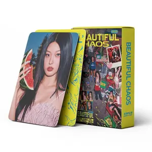 Kpop Female Group HD Support Cards Set, K-Pop Fans' Photocard Collection Card, Style Creative Decorative Card, Perfect Gift for Collectors