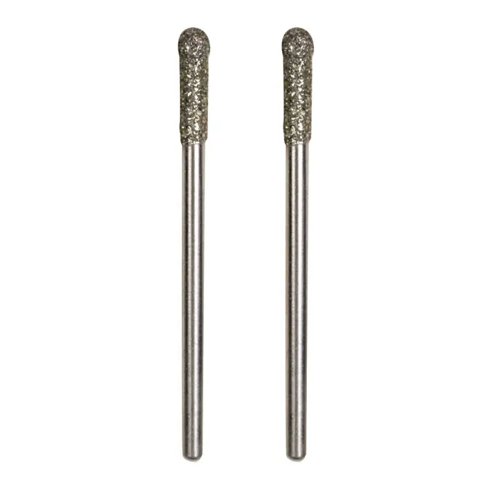 Proxxon Diamond Drilling & Grinding Bit - 3.2mm Ball, 2-Pack (No. 28234)