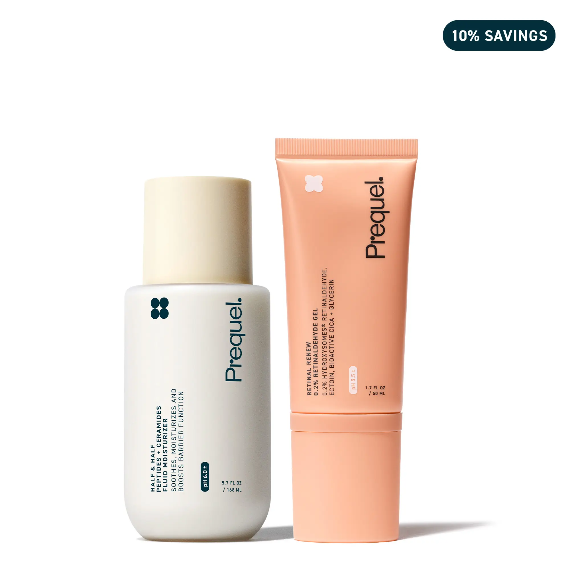 Retinal Sandwich Method Bundle - Retinal Renew & Half & Half Moisturizer