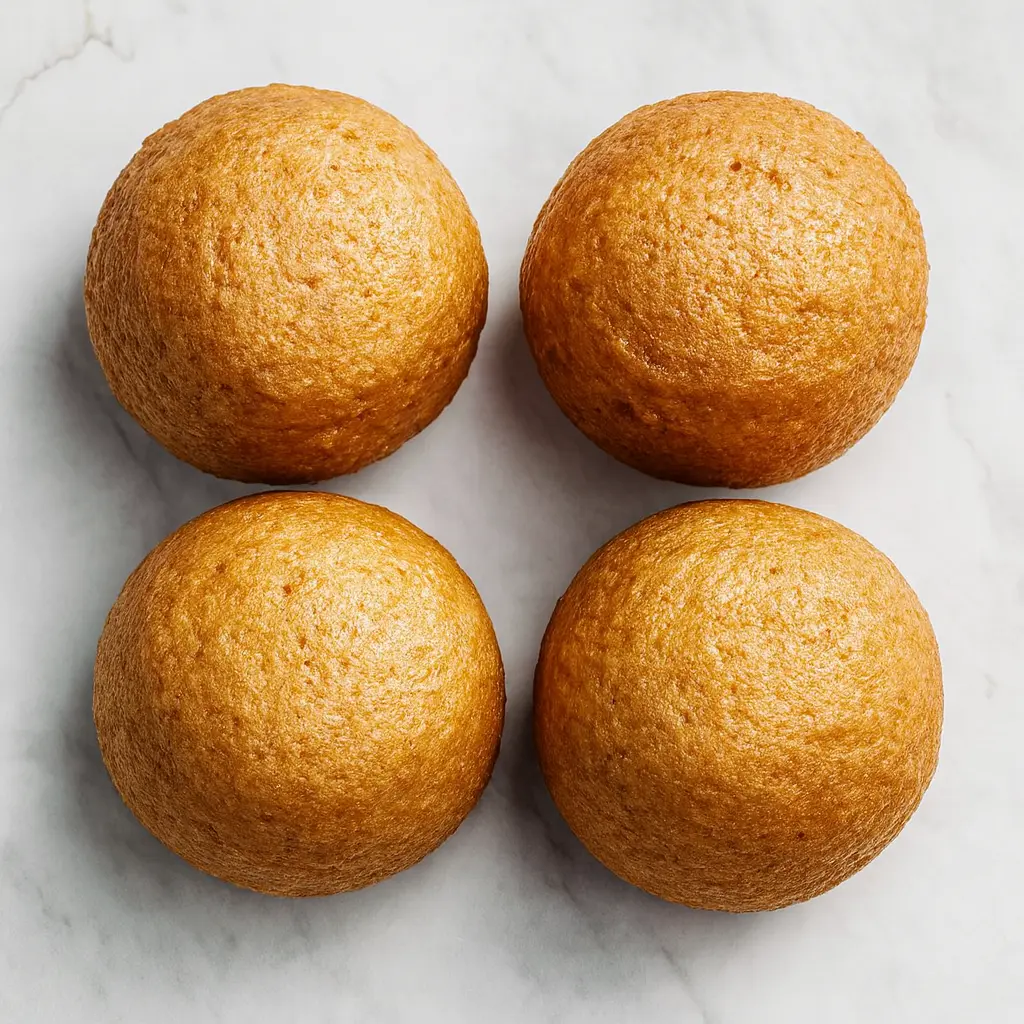 Gulabo's Kitchen Ready to Cook Pre-Baked Gulab Jamun, Traditional Indian Sweet Dessert Dough Balls, Oil-Free, Quick 20 Minute Preparation