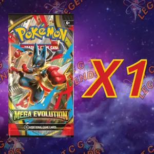 Mega Evolution Single Booster Pack - Mega Evolution Set Series