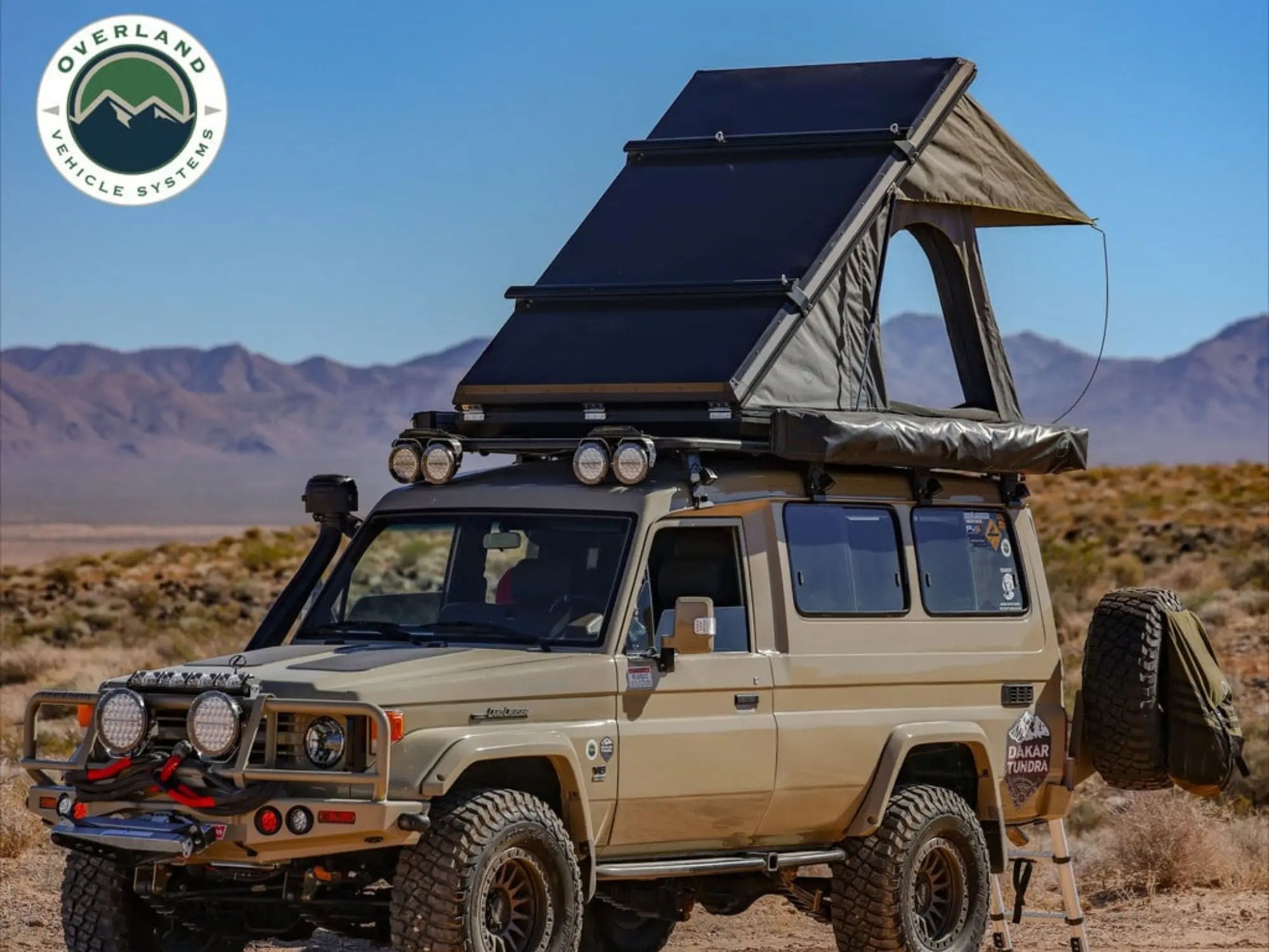 OVS Mamba 3 Clamshell Roof Top Tent - 3 Person