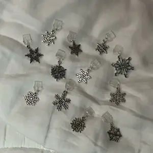 Snowflake Christmas Kindle Dust Plug Charms - Perfect for the Holidays USB C