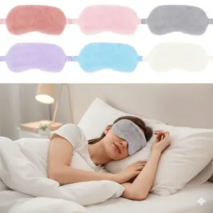 Soft Breathable Sleep Mask with Adjustable Strap, Cute Cartoon Design for Total Blackout, Unisex Adult & Kids Eye Cover for Deep Rest, Portable Office Nap Travel Eye Shield for Comfortable Daytime Sleeping