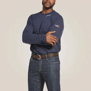 Ariat FR Base Layer Long Sleeve Shirt - Navy