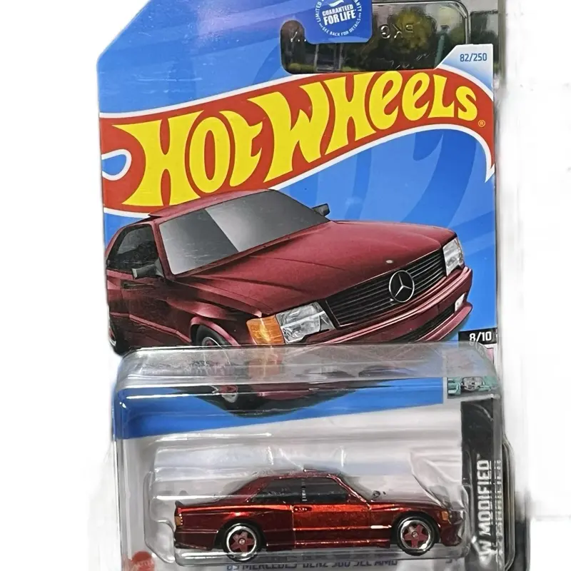 Hot Wheels Mercedes-Benz 560 SL Super Treasure Hunt 2023 Spectra Flame Red
