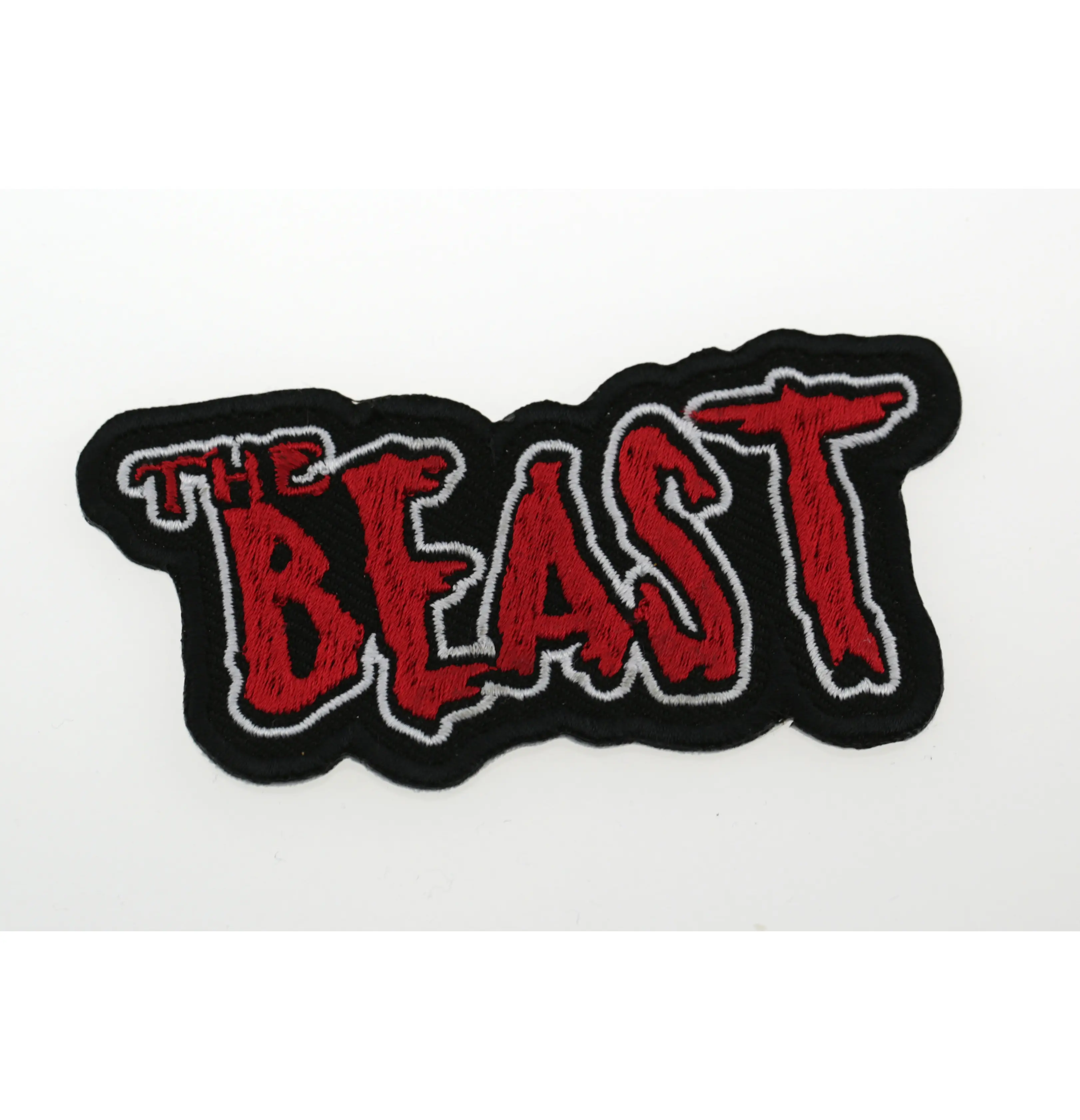 The Beast embroidered Biker patch