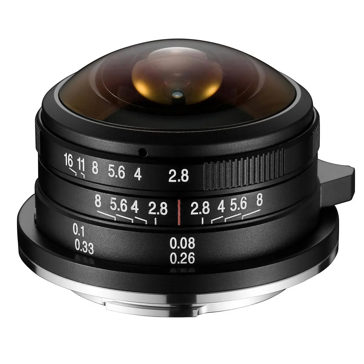 Venus Laowa 4mm f/2.8 Compact Manual Circular Fisheye Wide-Angle Lens, Compatible with Fujifilm X Series Cameras