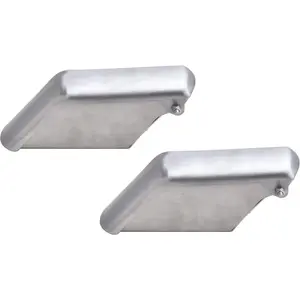 , BQ35 2 count Hand Ice Shaver with Adjustable , Stainless Steel Ice Machine, Ice Shavers for Snow Cones and juice, Mexican Ice Maker