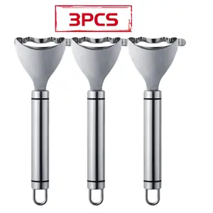 1/2/3PCS Corn Cutter Peeler Corn Stripper Cob Stripper Stainless Steel Kitchen Tool