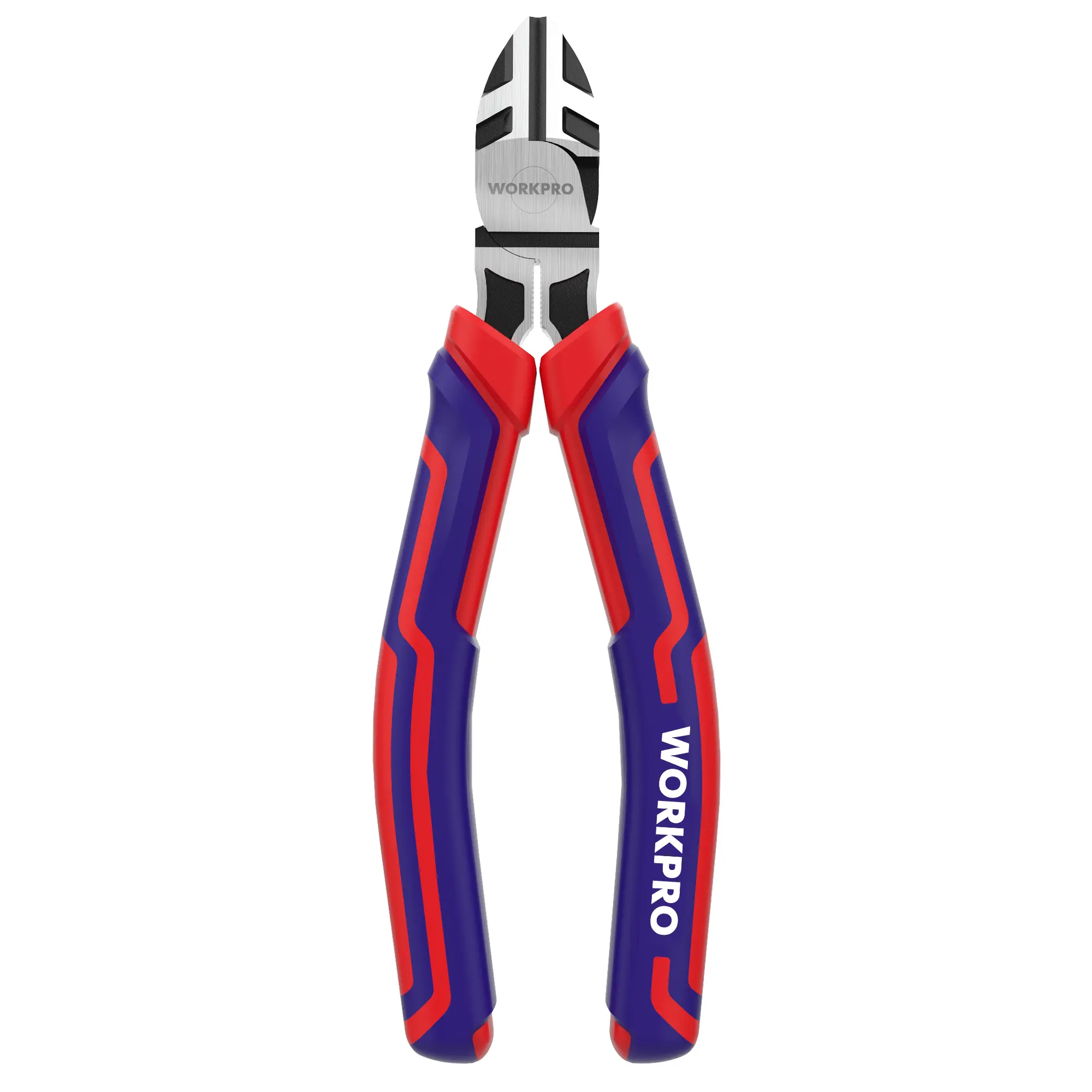 #fathersdaygift WORKPRO Diagonal Pliers in CRV Steel for Cutting Wires, Bi-material Handle Comfort Grip