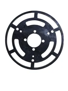 Metal roll out wheels for pipe fabrication