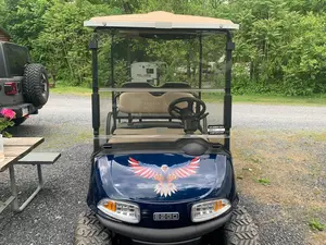 12" X 20" Front Facing Wing Spread American Flag Eagle  Decal / Sticker