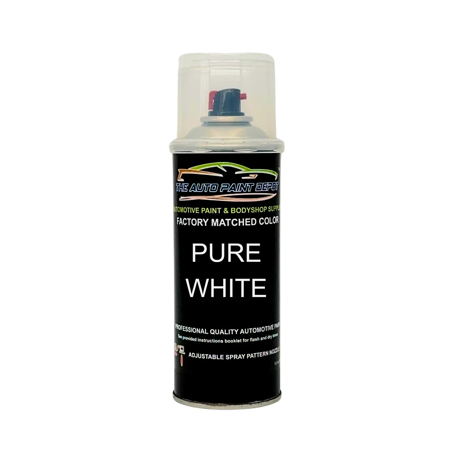 Pure White High Quality Automotive Spray Paint (13.52fl. oz.)
