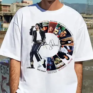 Michael Jackson Timeless Pop Music Graphic Tee, MJ King of Pop Youth Shirt, Michael MJ King of Pop Music T-Shirt for Men, Women and Kids