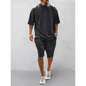 Casual loose solid-color sports outfit, sportswear, textured sportswear GARMENTARY