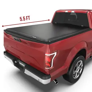 [Fits 2015-2026 Ford F150] 5.5 Ft Roll Up Truck Bed Tonneau Cover